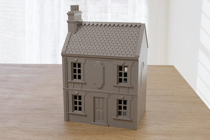 Wargaming Terrain WWII French Row House Bayeux 9 Various Scales Historical Wargaming (US tariffs are pre-paid by us)