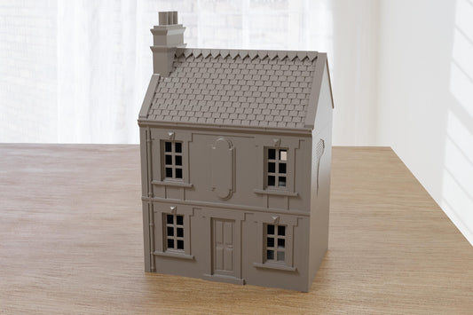Wargaming Terrain WWII French Row House Bayeux 9 Various Scales Historical Wargaming (US tariffs are pre-paid by us)