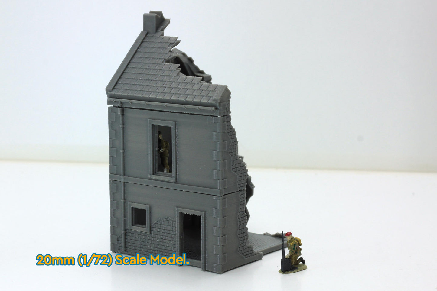 Wargaming Terrain WWII Normandy French Village House 6 Various Scales Historical Wargaming (US tariffs are pre-paid by us)
