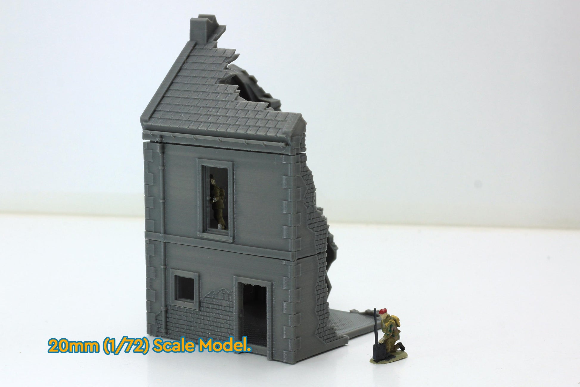 Wargaming Terrain WWII Normandy French Village House 6 Various Scales Historical Wargaming (US tariffs are pre-paid by us)