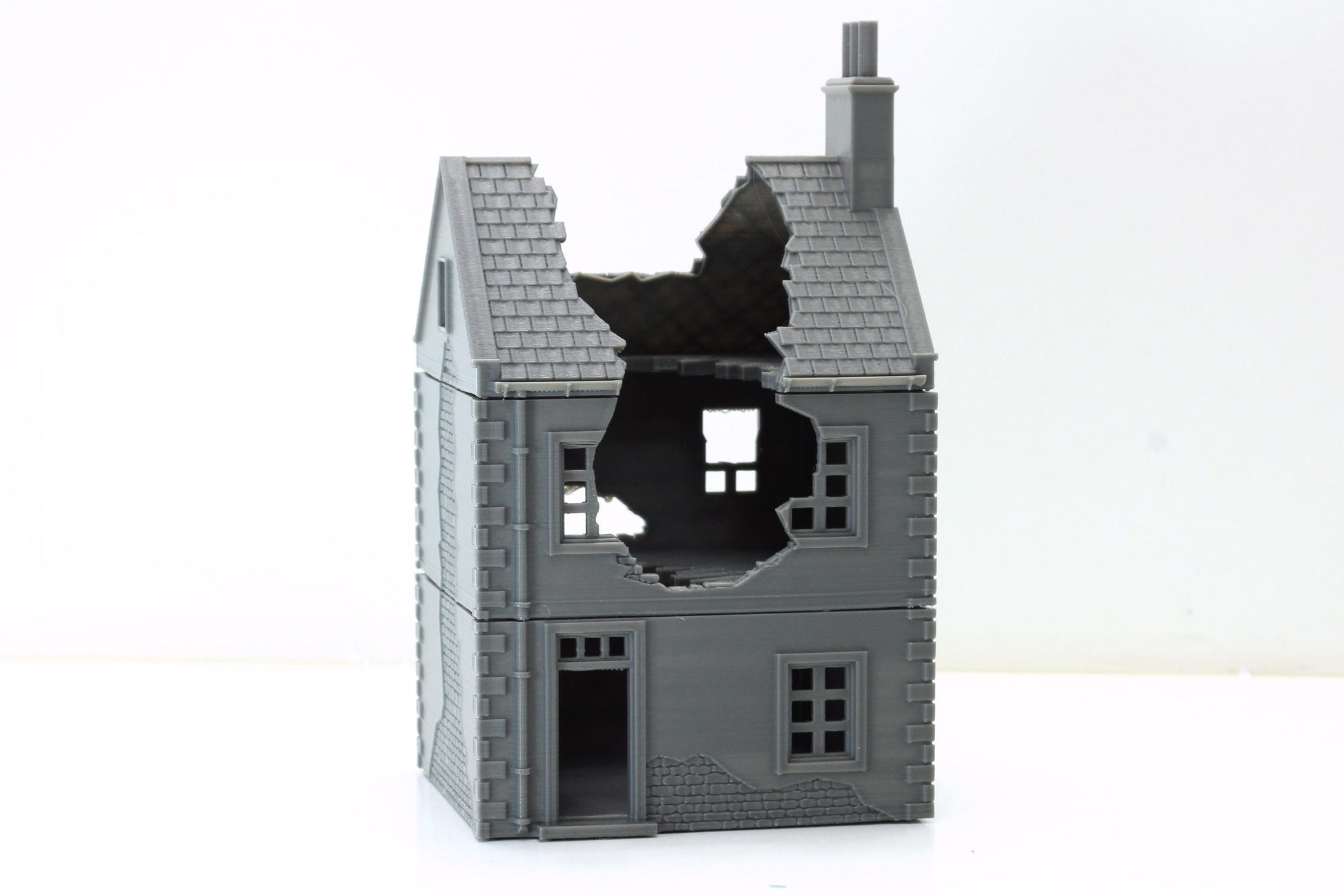 Wargaming Terrain WWII Normandy French Village House 7 Various Scales Historical Wargaming (US tariffs are pre-paid by us)