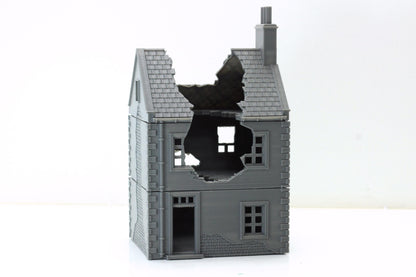 Wargaming Terrain WWII Normandy French Village House 7 Various Scales Historical Wargaming (US tariffs are pre-paid by us)