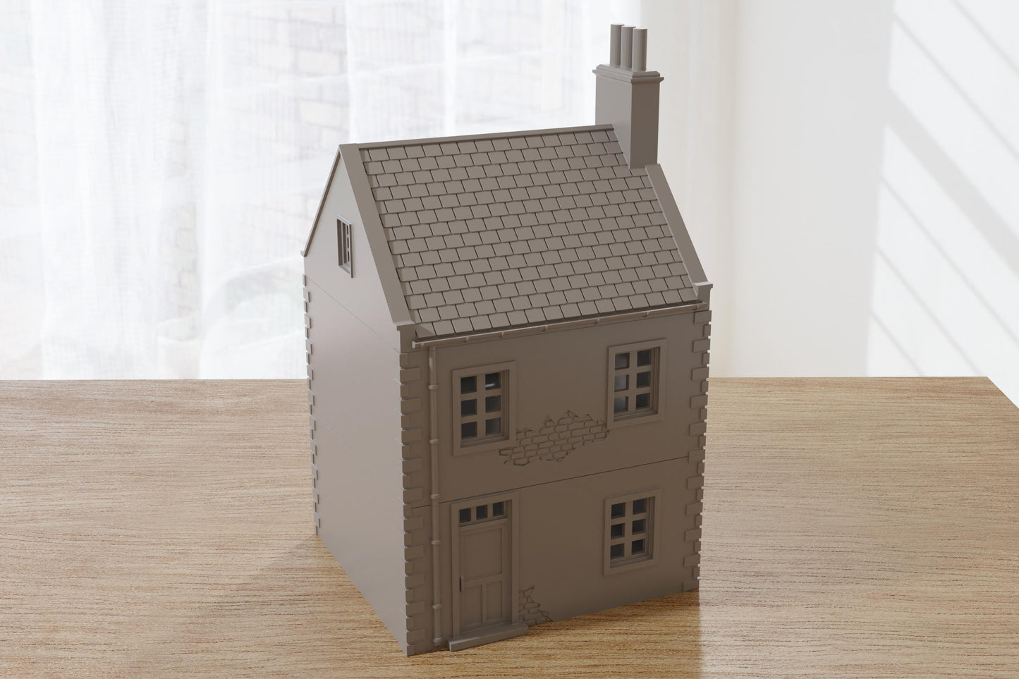 Wargaming Terrain WWII Normandy French Village House 7 Various Scales Historical Wargaming (US tariffs are pre-paid by us)