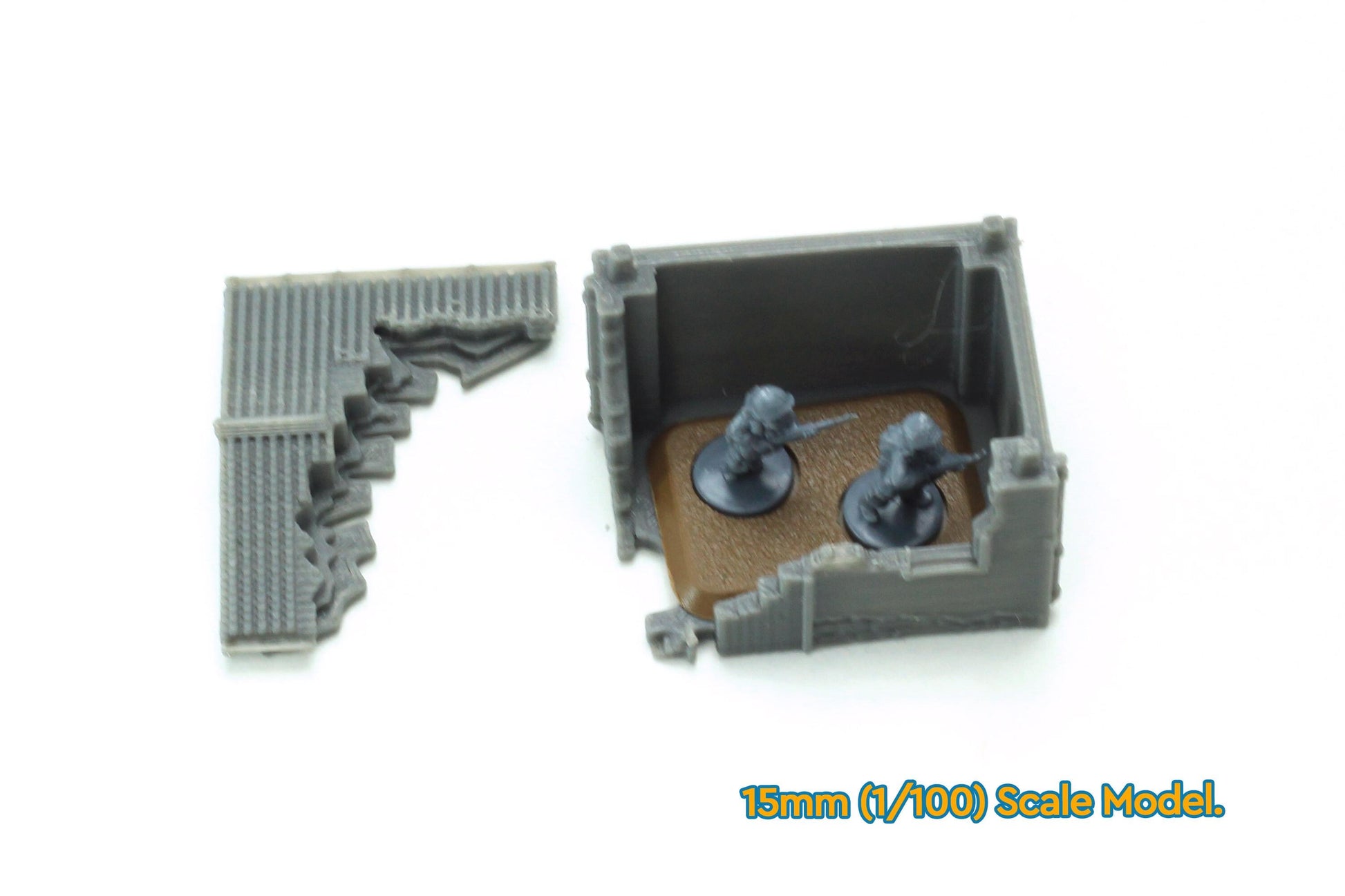Wargaming Terrain WWII French Sheds (set of 2) Various Scales Historical Wargaming (US tariffs are pre-paid by us)