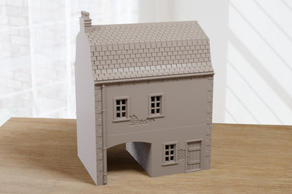 Wargaming Terrain WWII Normandy Row Cottage 12 Various Scales Historical Wargaming (US tariffs are pre-paid by us)