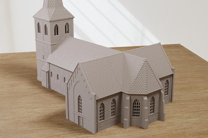 Wargaming Terrain WWII Oude Kerk Oosterbeek Church Various Scales Historical Wargaming (US tariffs are pre-paid by us)