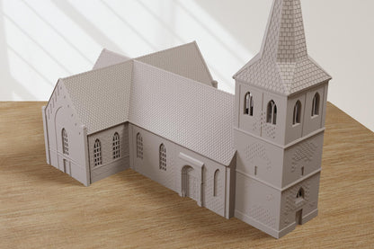 Wargaming Terrain WWII Oude Kerk Oosterbeek Church Various Scales Historical Wargaming (US tariffs are pre-paid by us)