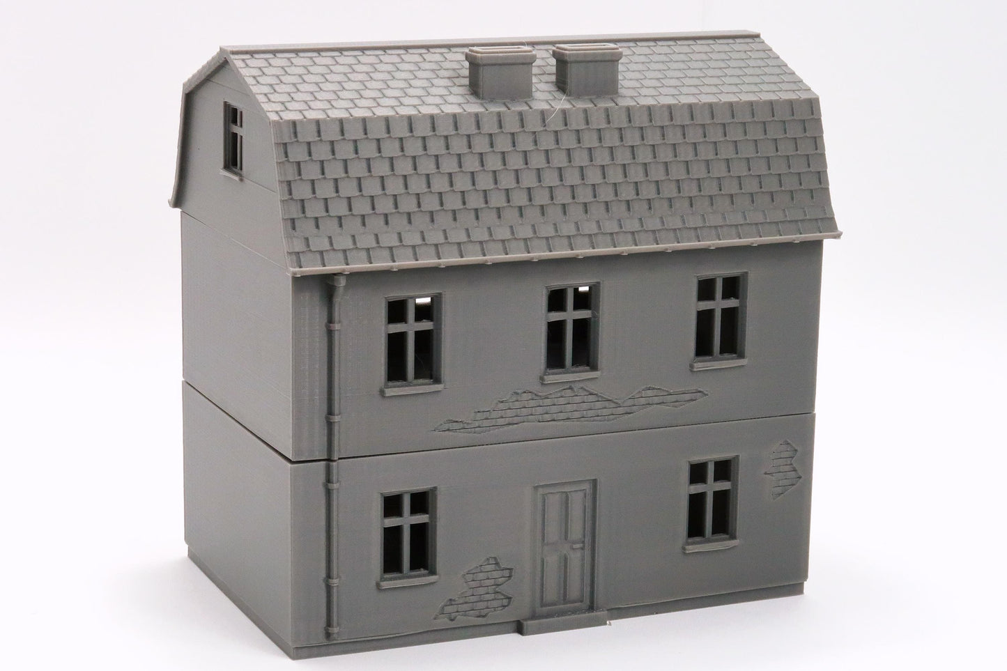 Wargaming Terrain WWII Polish Village House 2 Various Scales Historical Wargaming (US tariffs are pre-paid by us)