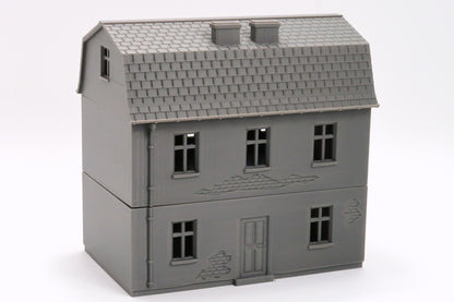 Wargaming Terrain WWII Polish Village House 2 Various Scales Historical Wargaming (US tariffs are pre-paid by us)