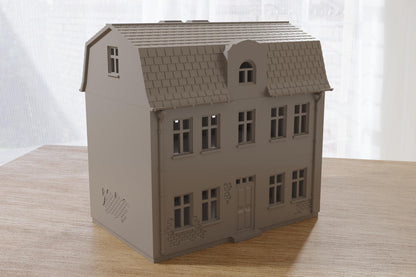 Wargaming Terrain WWII Polish Village House 2 Various Scales Historical Wargaming (US tariffs are pre-paid by us)