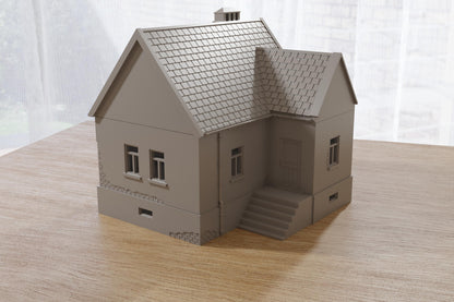Wargaming Terrain WWII Polish Village House 3 Various Scales Historical Wargaming (US tariffs are pre-paid by us)