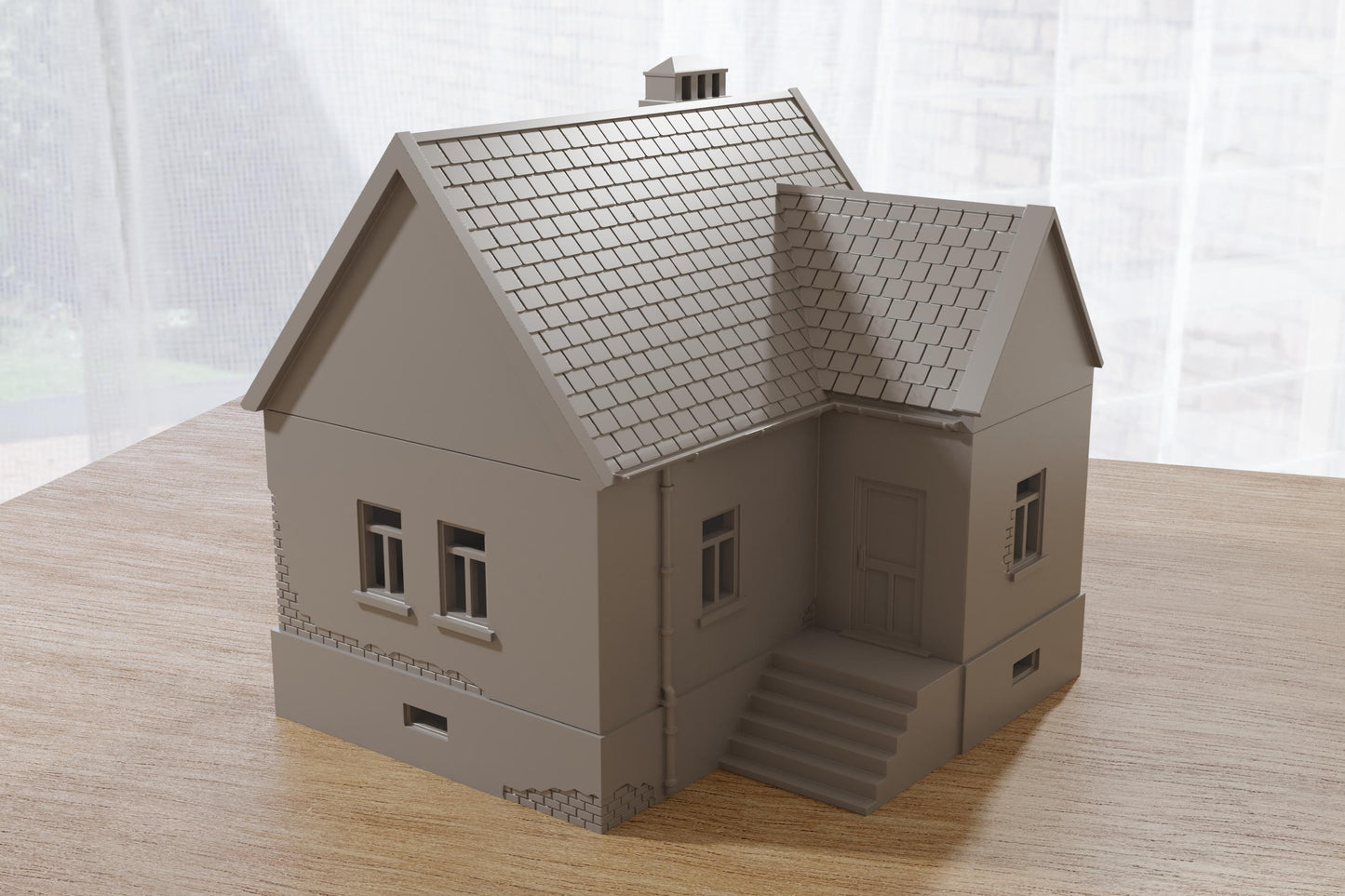 Wargaming Terrain WWII Polish Village House 3 Various Scales Historical Wargaming (US tariffs are pre-paid by us)