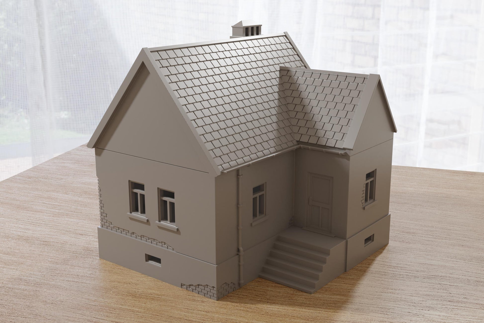 Wargaming Terrain WWII Polish Village House 3 Various Scales Historical Wargaming (US tariffs are pre-paid by us)