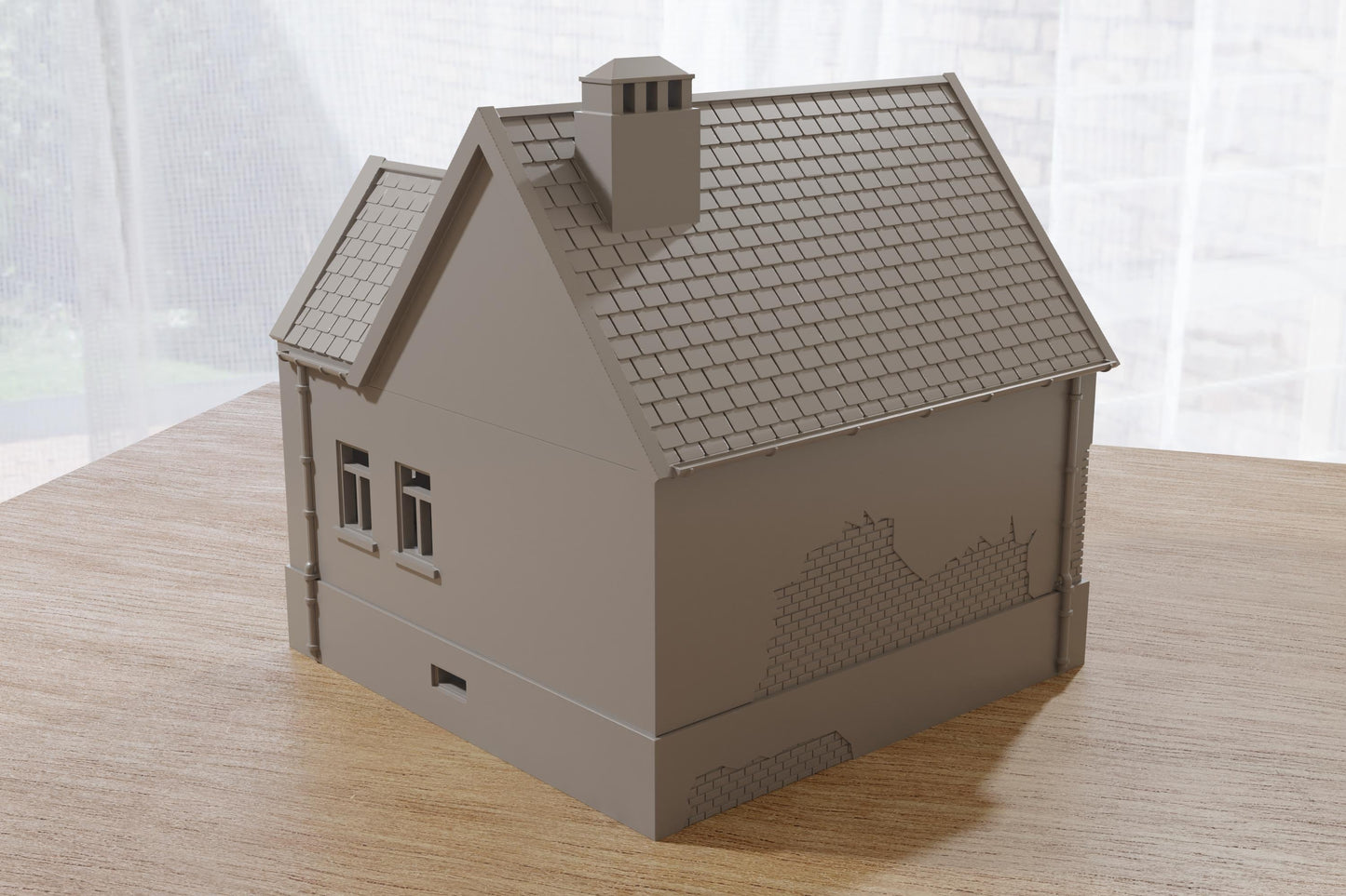Wargaming Terrain WWII Polish Village House 3 Various Scales Historical Wargaming (US tariffs are pre-paid by us)