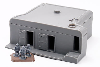 Wargaming Terrain WWII German Regelbau 656 Bunker Various Scales Historical Wargaming (US tariffs are pre-paid by us)