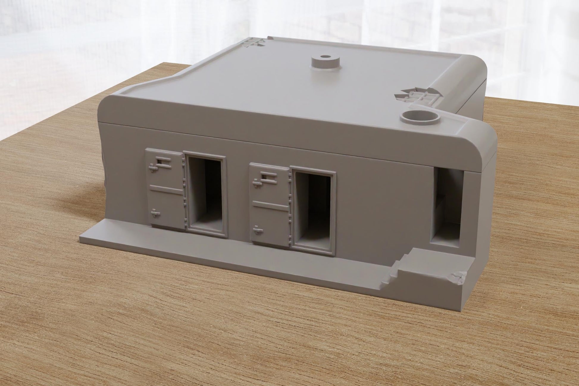 Wargaming Terrain WWII German Regelbau 656 Bunker Various Scales Historical Wargaming (US tariffs are pre-paid by us)