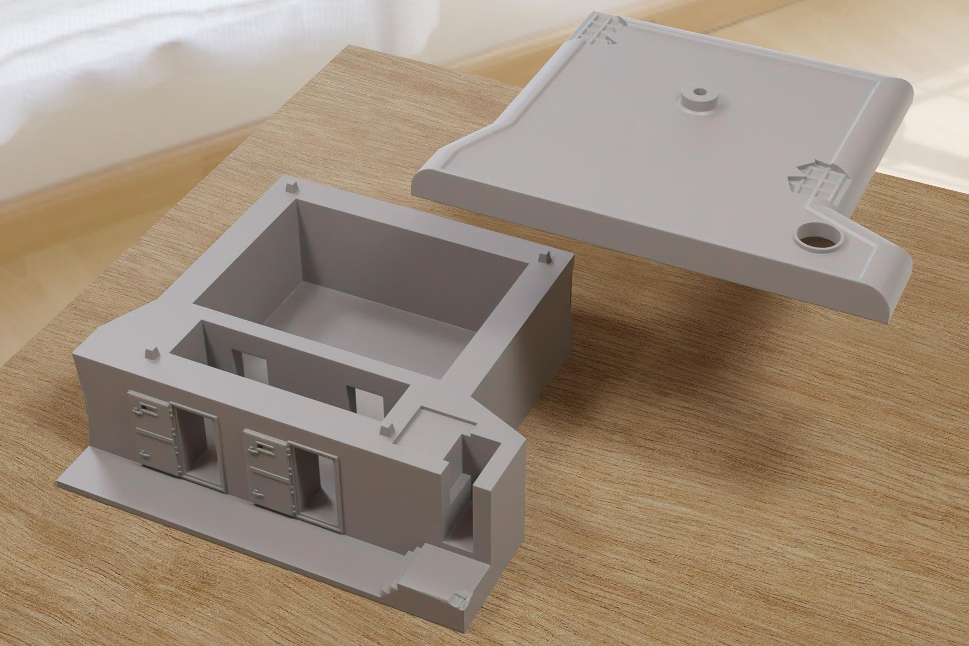 Wargaming Terrain WWII German Regelbau 656 Bunker Various Scales Historical Wargaming (US tariffs are pre-paid by us)