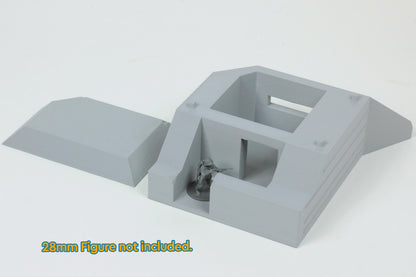 Wargaming Terrain WWII German Regelbau 667 Bunker Various Scales Historical Wargaming (US tariffs are pre-paid by us)