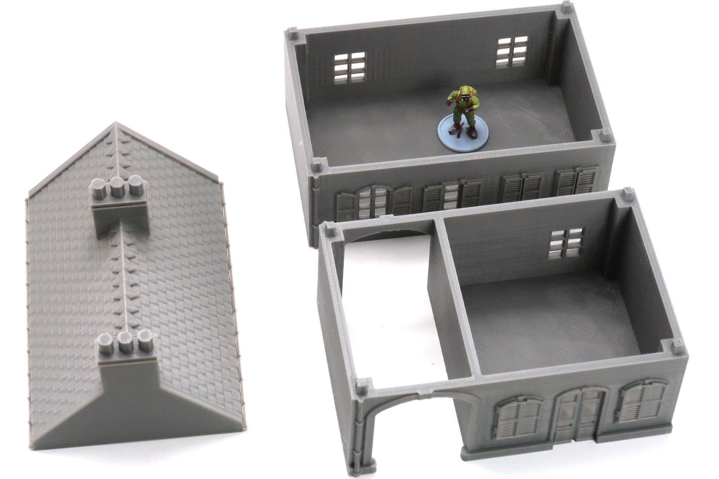 Wargaming Terrain WWII Sainte Mere Eglise French House 1 Various Scales Historical Wargaming (US tariffs are pre-paid by us)