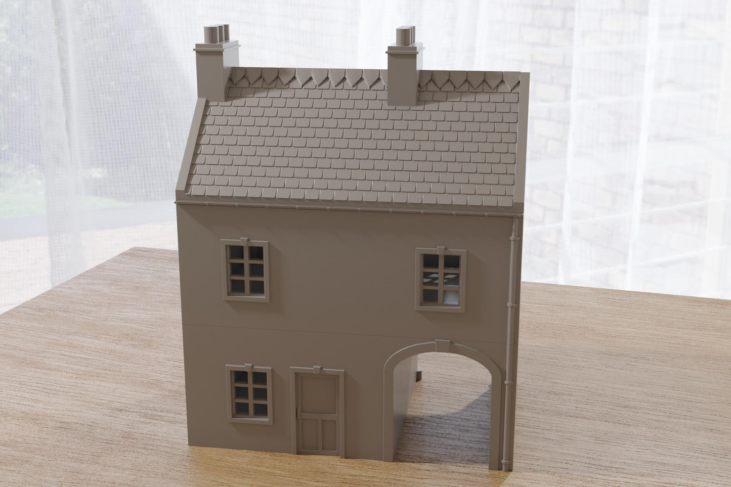 Wargaming Terrain WWII Sainte Mere Eglise French House 1 Various Scales Historical Wargaming (US tariffs are pre-paid by us)