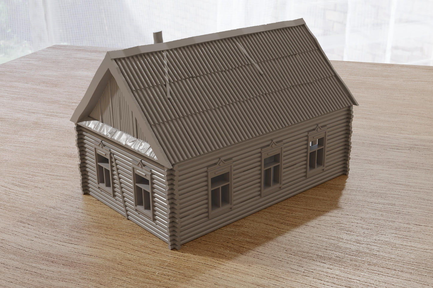 Wargaming Terrain WWII Soviet Izba Eastern European House Various Scales Historical Wargaming (US tariffs are pre-paid by us)