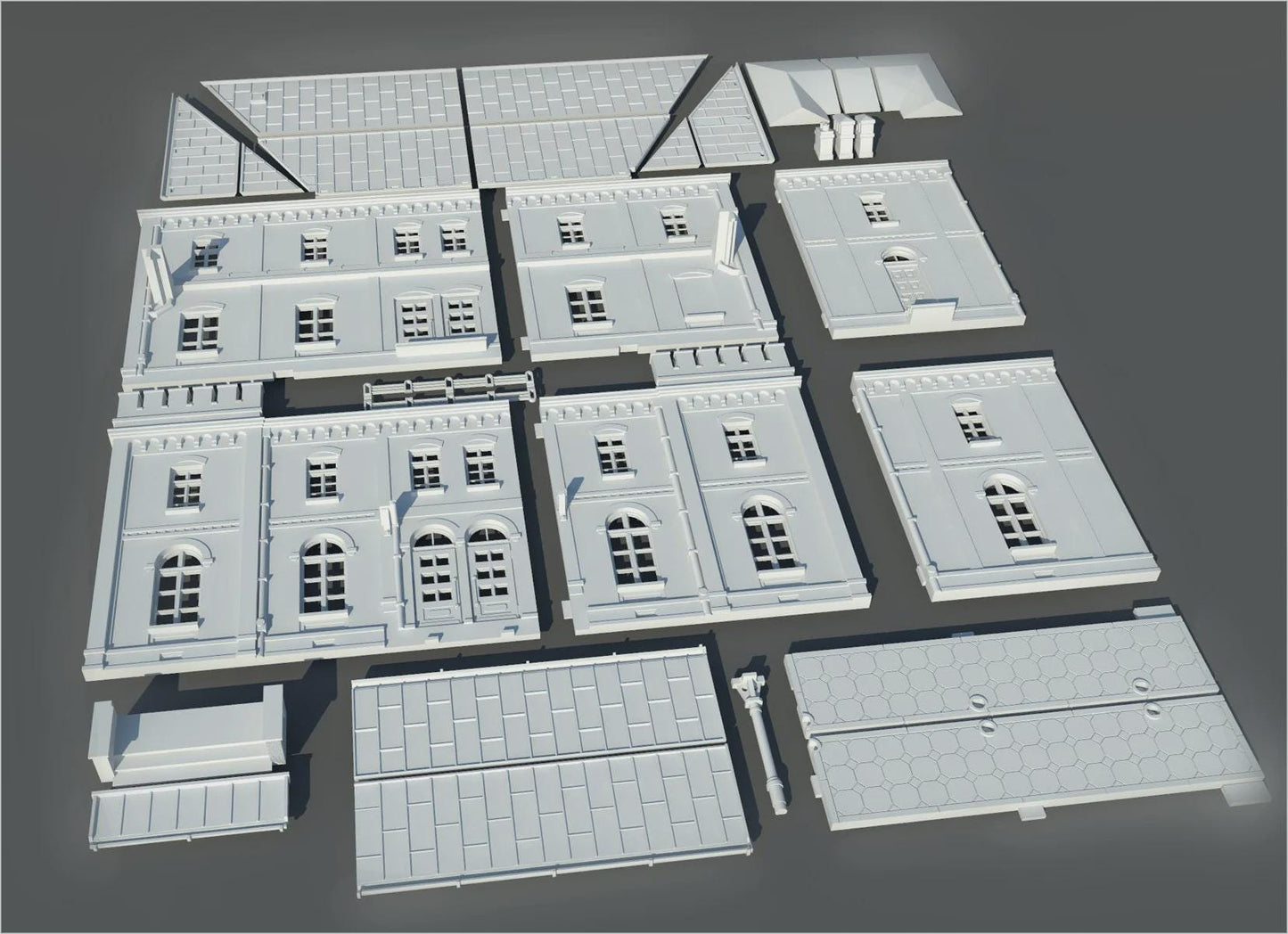 Wargaming Terrain European Train Station Various Scales Historical Wargaming (US tariffs are pre-paid by us)