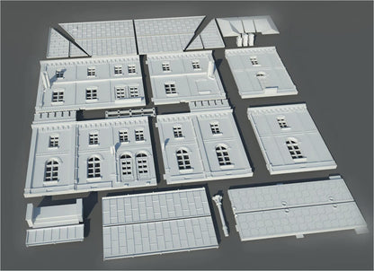 Wargaming Terrain European Train Station Various Scales Historical Wargaming (US tariffs are pre-paid by us)