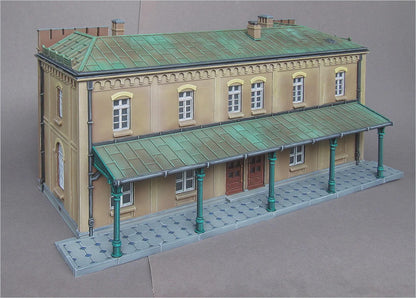 Wargaming Terrain European Train Station Various Scales Historical Wargaming (US tariffs are pre-paid by us)