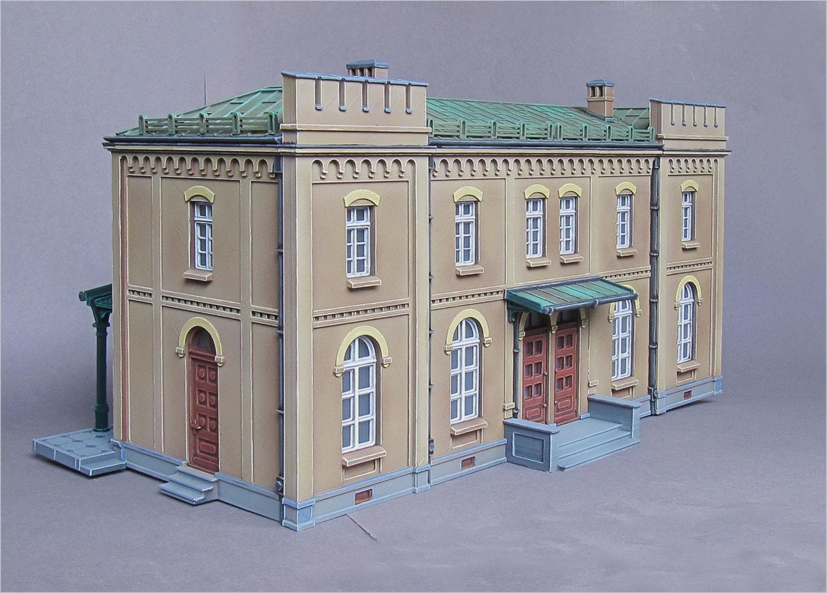 Wargaming Terrain European Train Station Various Scales Historical Wargaming (US tariffs are pre-paid by us)