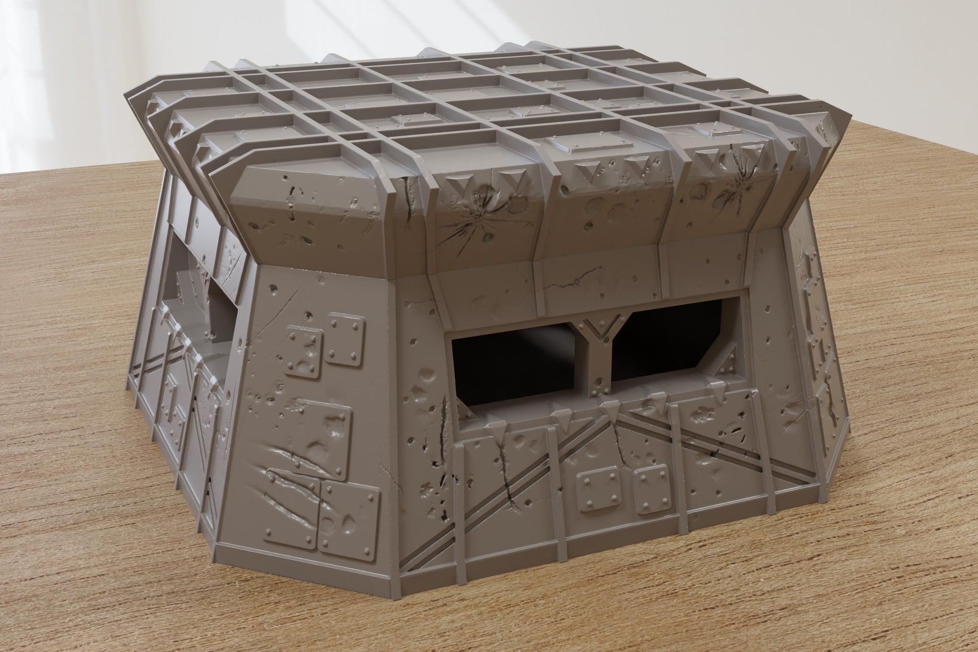 Wargaming Terrain Bastion 9 Siege Pillbox SF Terrain (US tariffs are pre-paid by us)