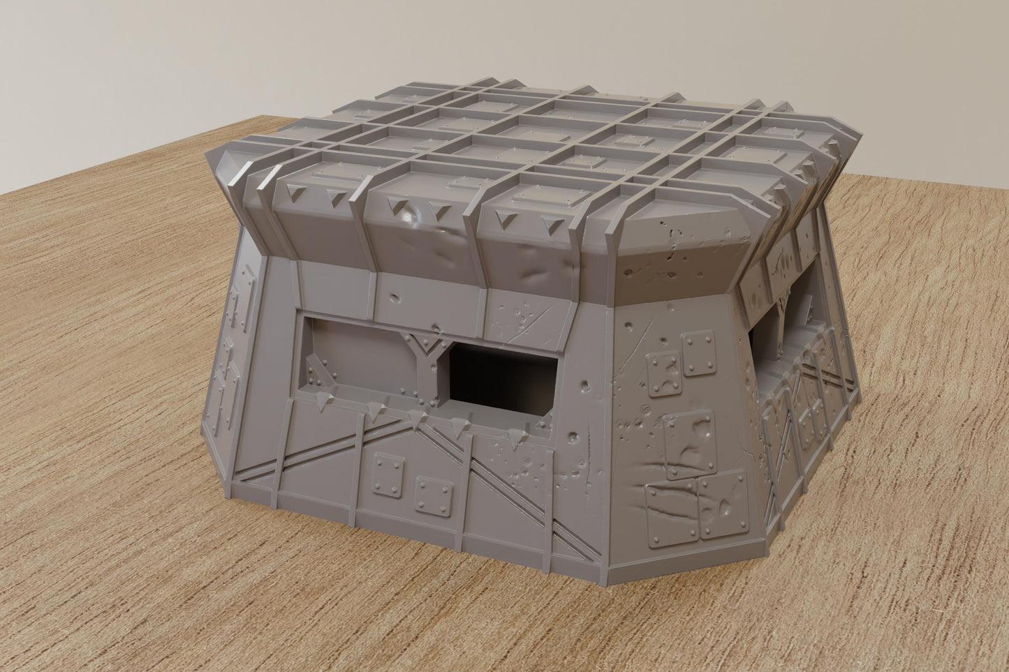 Wargaming Terrain Bastion 9 Siege Pillbox SF Terrain (US tariffs are pre-paid by us)