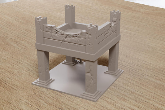 Wargaming Terrain Abandoned Concrete Frame Various Scales Historical Wargaming Modern (US tariffs are pre-paid by us)