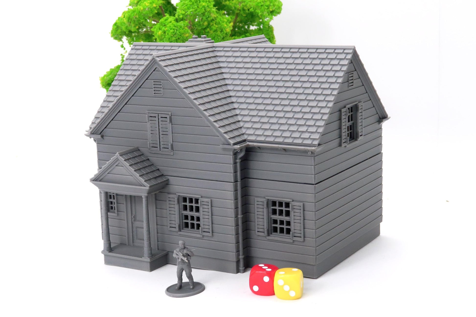 Wargaming Terrain American Classic Suburban House DS1 Various Scales Historical Wargaming Modern (US tariffs are pre-paid by us)
