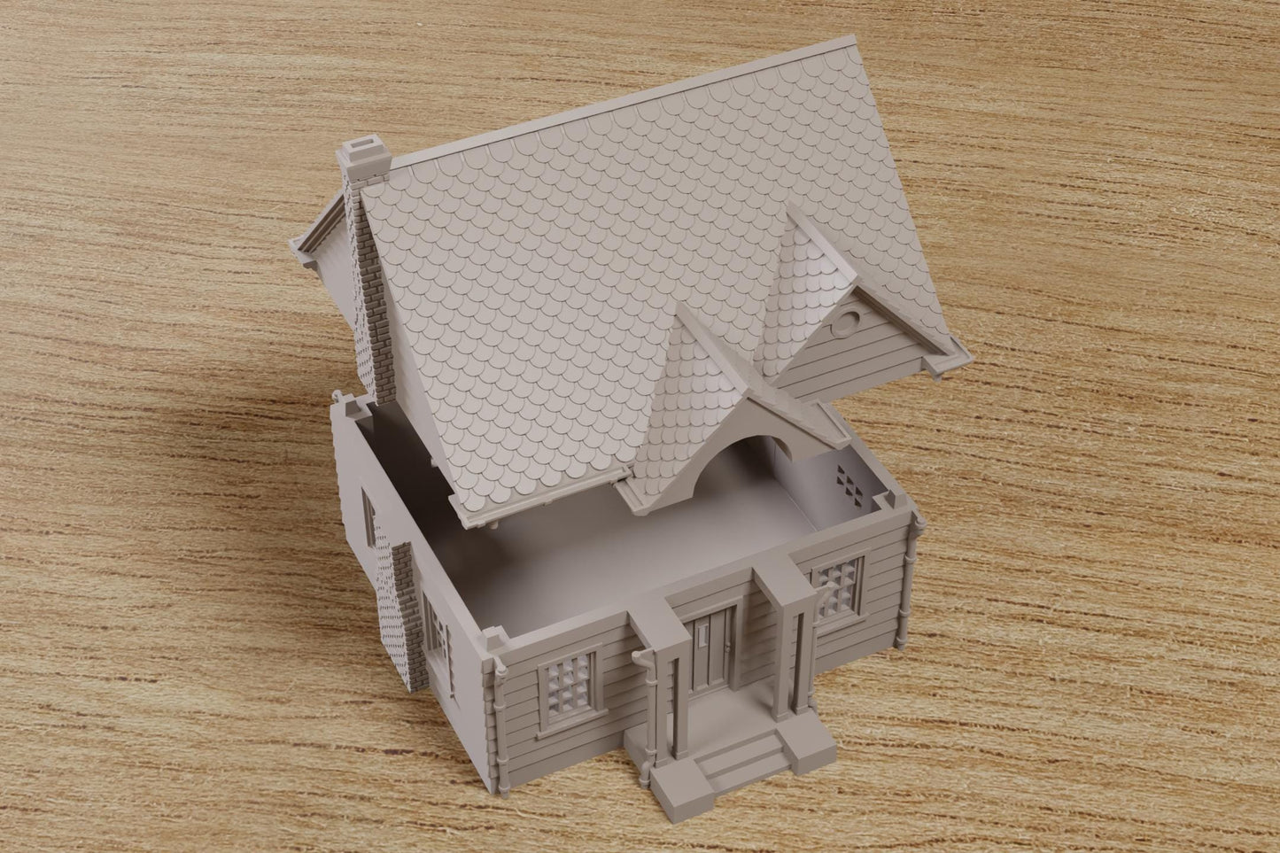 Wargaming Terrain American Classic Suburban House SS1 Various Scales Historical Wargaming Modern (US tariffs are pre-paid by us)