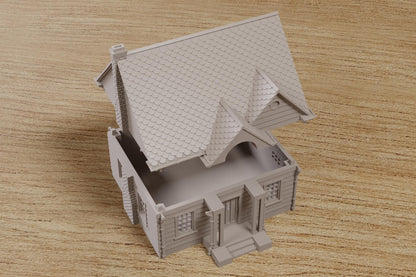 Wargaming Terrain American Classic Suburban House SS1 Various Scales Historical Wargaming Modern (US tariffs are pre-paid by us)
