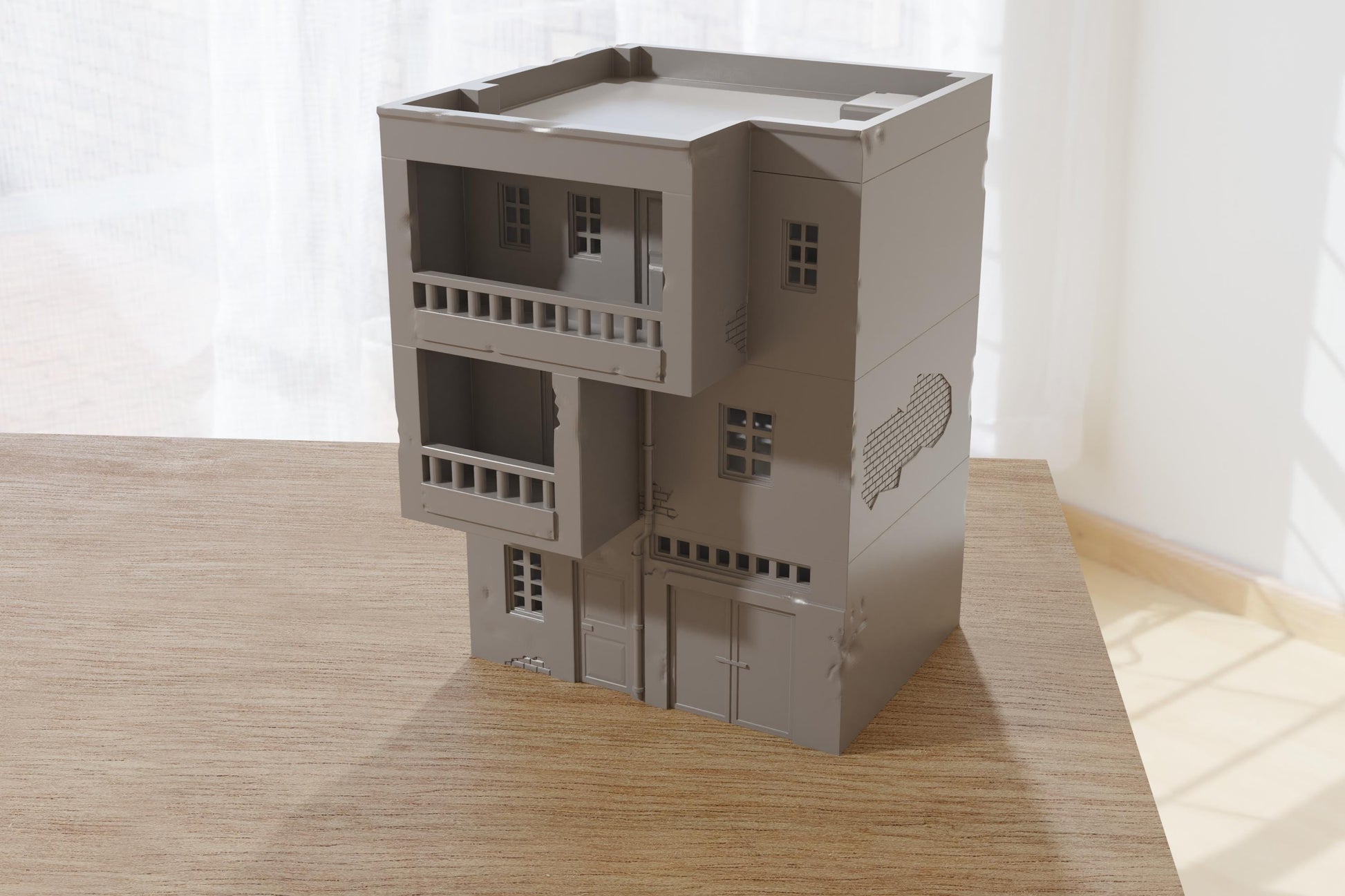 Wargaming Terrain Modern Arab House DH2 Various Scales Historical Wargaming Modern (US tariffs are pre-paid by us)