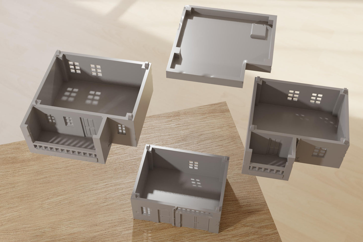 Wargaming Terrain Modern Arab House DH2 Various Scales Historical Wargaming Modern (US tariffs are pre-paid by us)