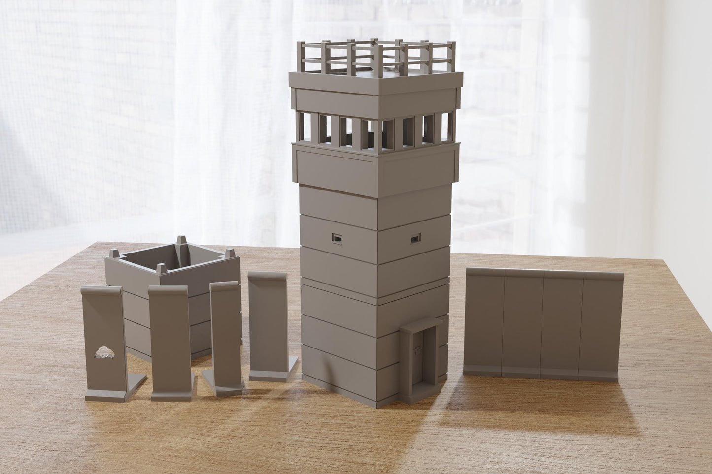 Wargaming Terrain Berlin Wall Set Cold War Various Scales Historical Wargaming Modern (US tariffs are pre-paid by us)