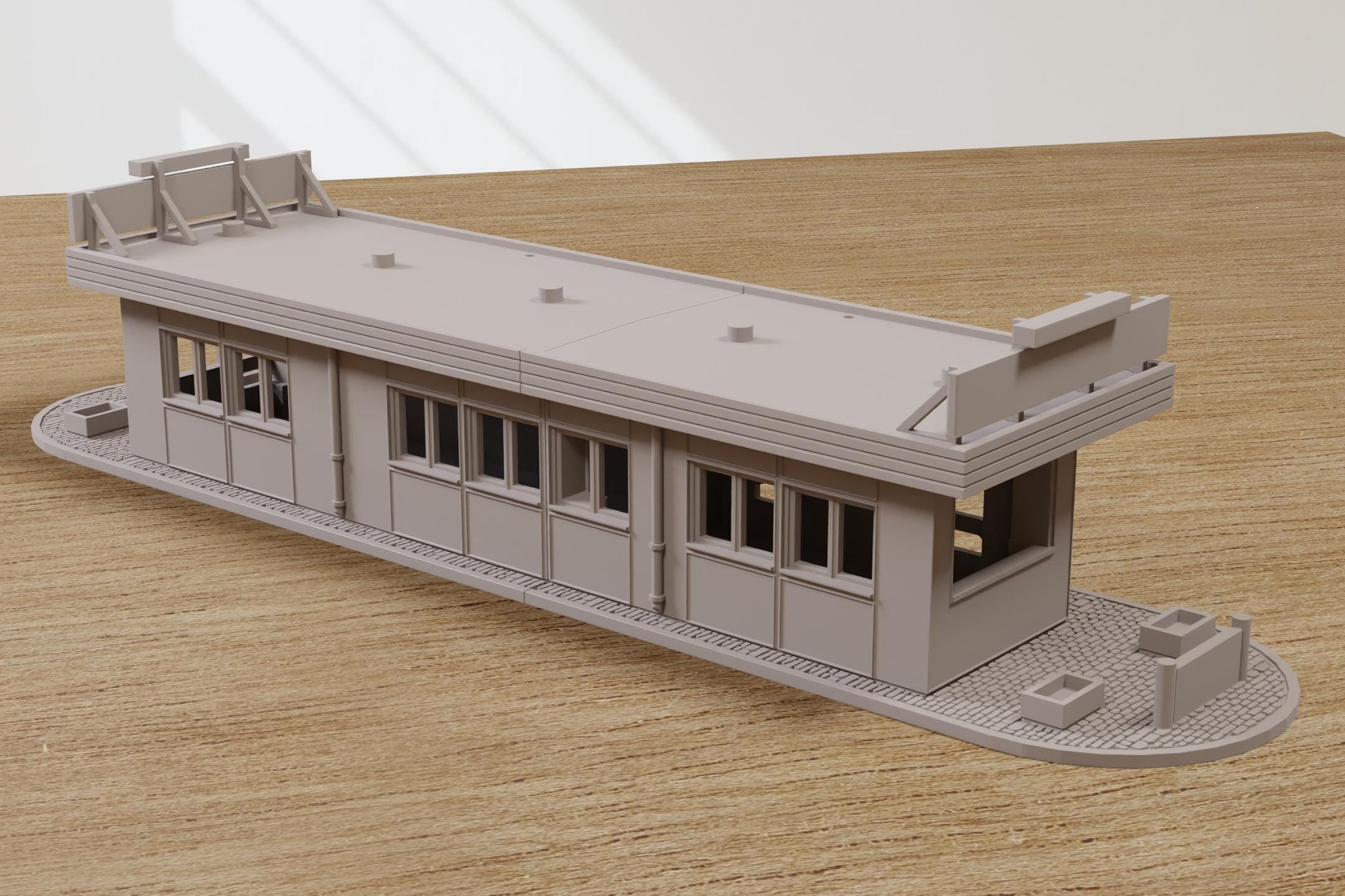 Wargaming Terrain Checkpoint Charlie Berlin Wall Cold War Various Scales Historical Wargaming Modern (US tariffs are pre-paid by us)