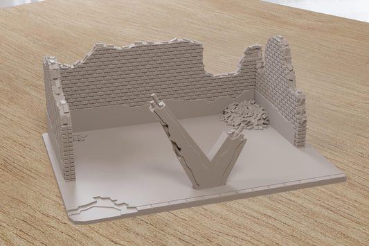 Wargaming Terrain Destroyed Soviet Bus Stop (set of 2) Various Scales Historical Wargaming Modern (US tariffs are pre-paid by us)