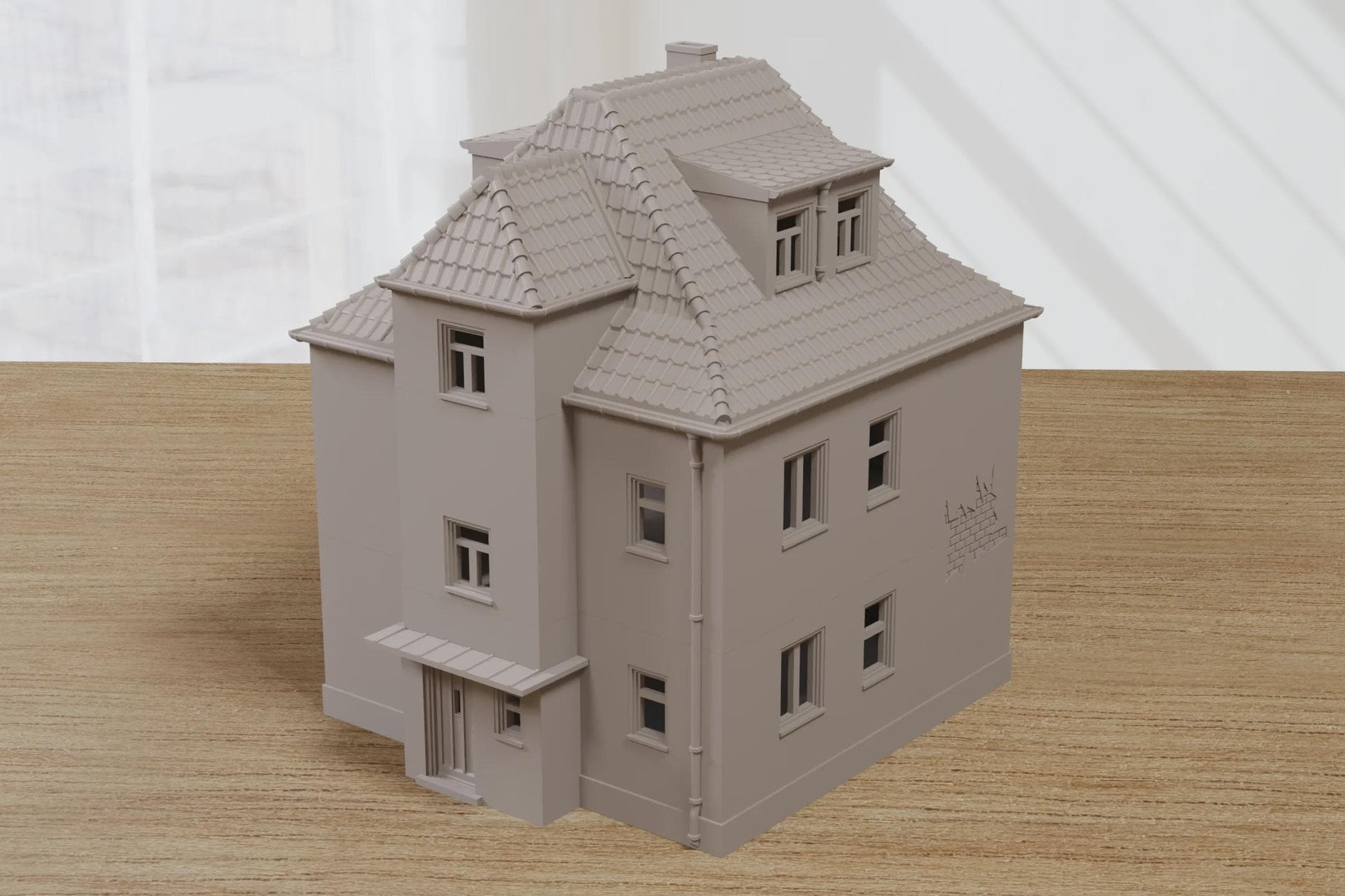 Wargaming Terrain German Fulda Region House DS3 Various Scales Historical Wargaming Modern (US tariffs are pre-paid by us)