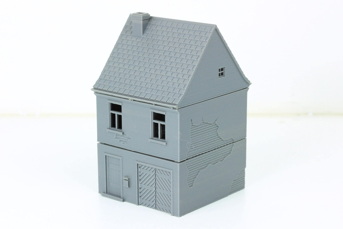Wargaming Terrain German House DST3 Various Scales Historical Wargaming Modern WWII (US tariffs are pre-paid by us)