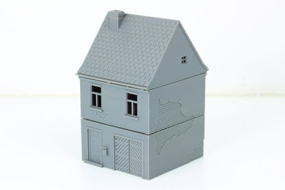 Wargaming Terrain German House DST3 Various Scales Historical Wargaming Modern WWII (US tariffs are pre-paid by us)