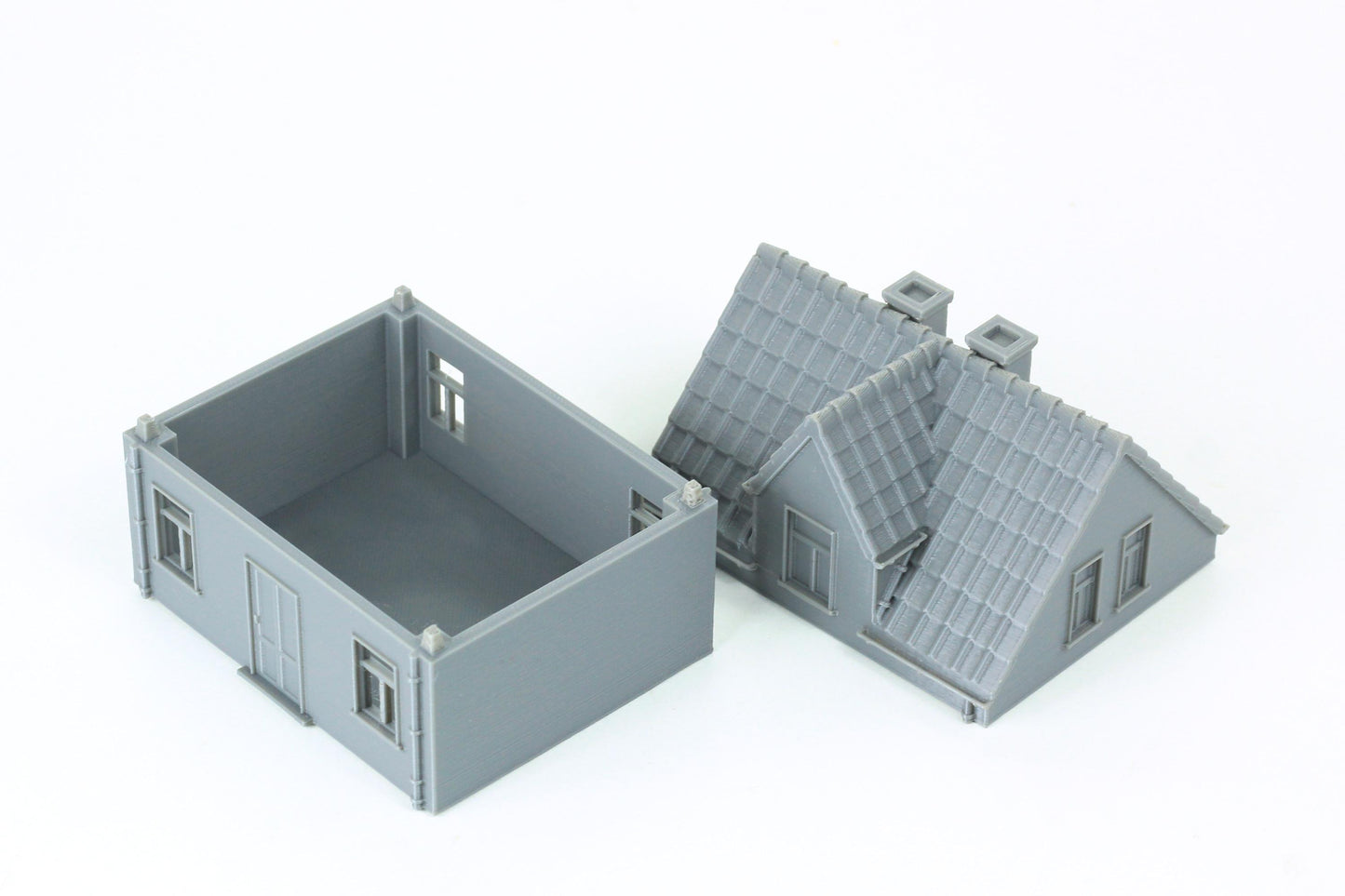 Wargaming Terrain German House SST1 Various Scales Historical Wargaming Modern WWII (US tariffs are pre-paid by us)