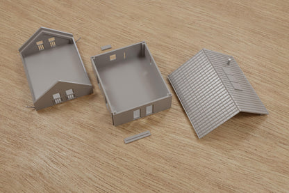 Wargaming Terrain German Modern House T1 Various Scales Historical Wargaming Modern (US tariffs are pre-paid by us)