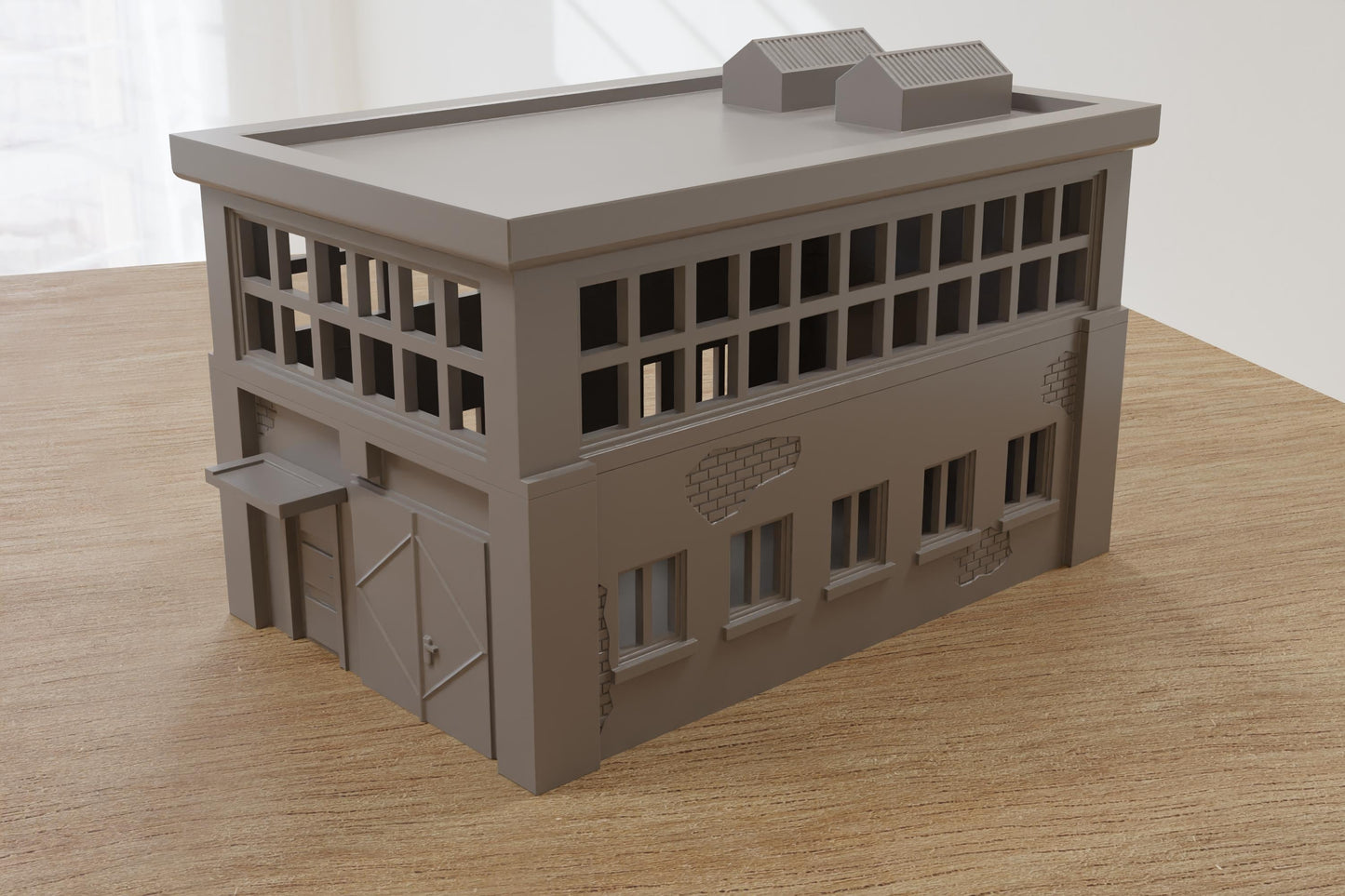 Wargaming Terrain Large Factory Hall Various Scales Historical Wargaming Modern Cold War (US tariffs are pre-paid by us)