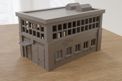 Wargaming Terrain Large Factory Hall Various Scales Historical Wargaming Modern Cold War (US tariffs are pre-paid by us)