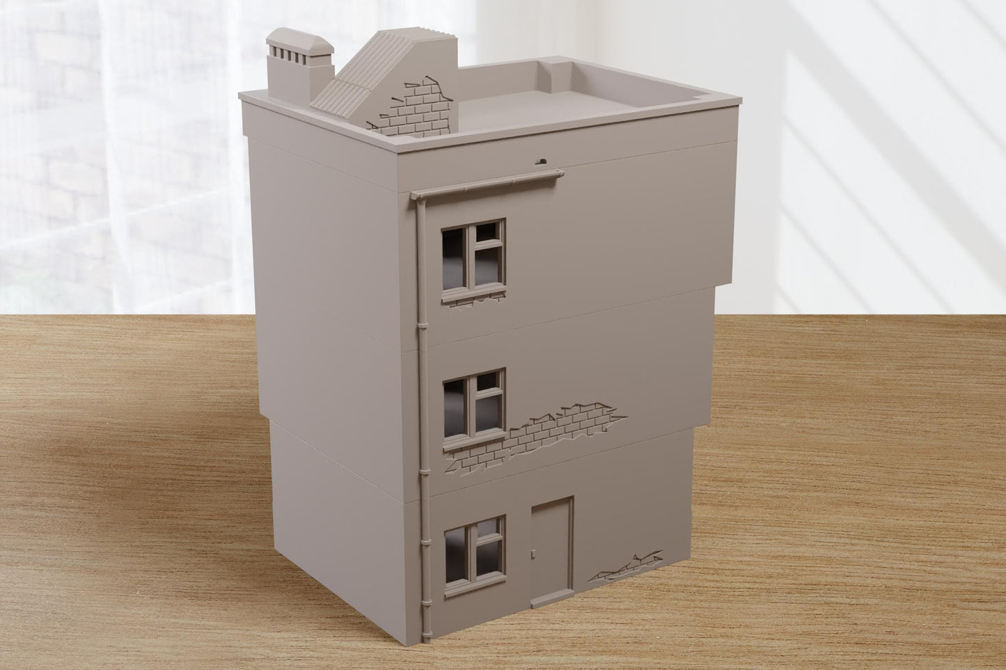 Wargaming Terrain Modern Arab Urban Building 4 Various Scales Historical Wargaming Modern (US tariffs are pre-paid by us)
