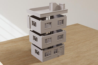 Wargaming Terrain Modern Arab Urban Building 4 Various Scales Historical Wargaming Modern (US tariffs are pre-paid by us)