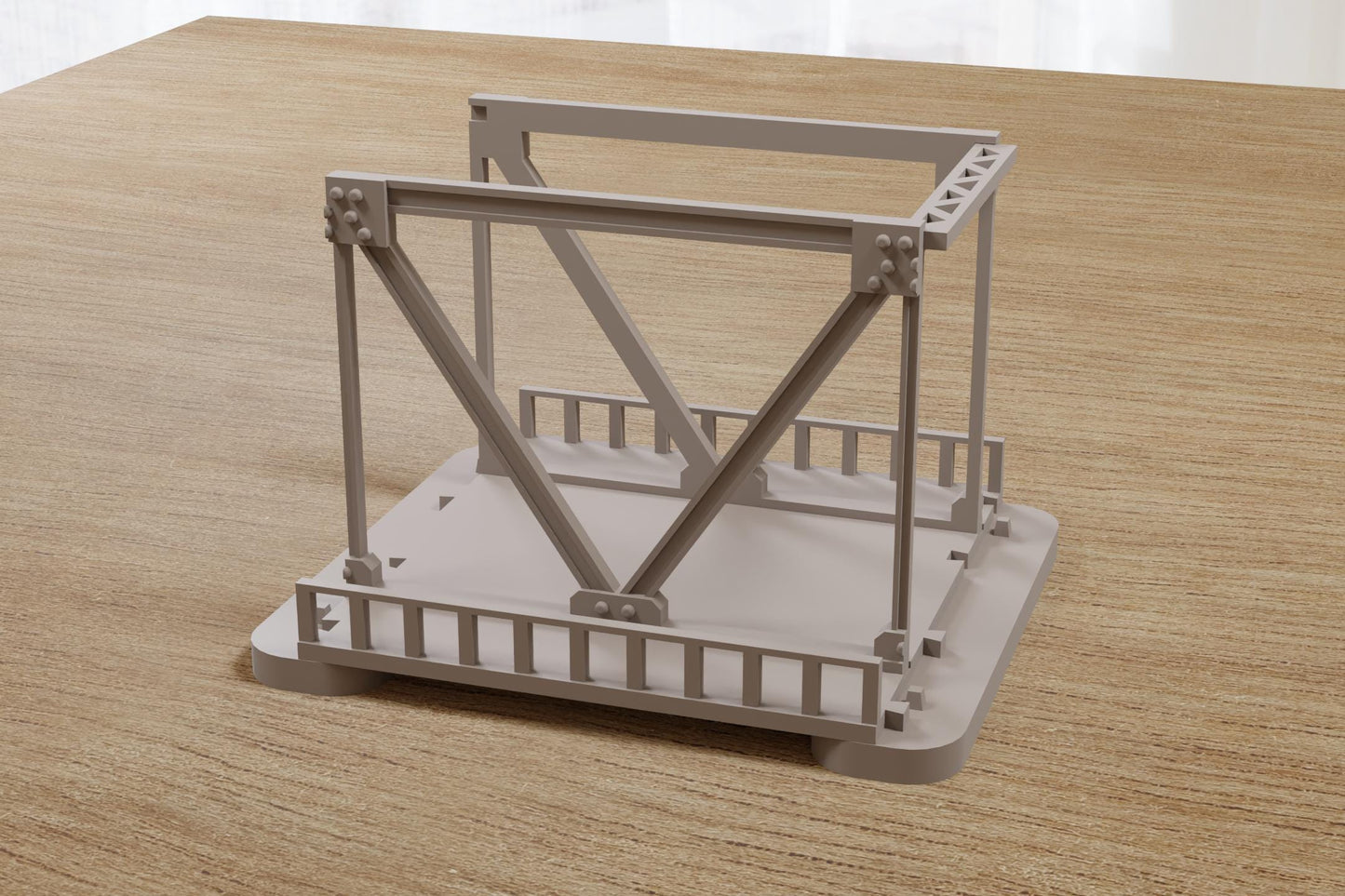 Wargaming Terrain Pratt Truss Bridge Various Scales Historical Wargaming Modern WWII (US tariffs are pre-paid by us)